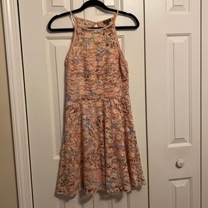 Pretty peach colored dress